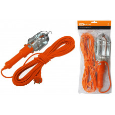 Светильник переносной УП-2Р круглая вилка 2Р/10метров TDM в Атырау