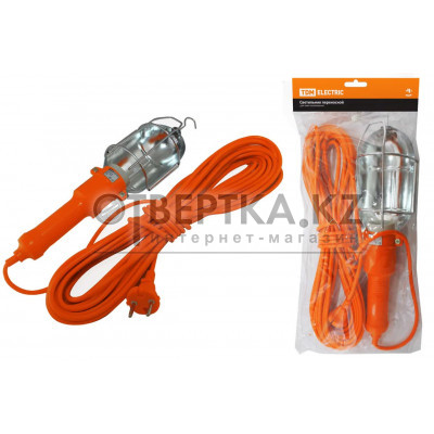 Светильник переносной УП-2Р круглая вилка 2Р/10метров TDM SQ0306-0003