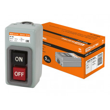 Выключатели кнопочные с блокировкой серии ВКН-316 3Р 16А 230/400В IP40 TDM в Кокшетау