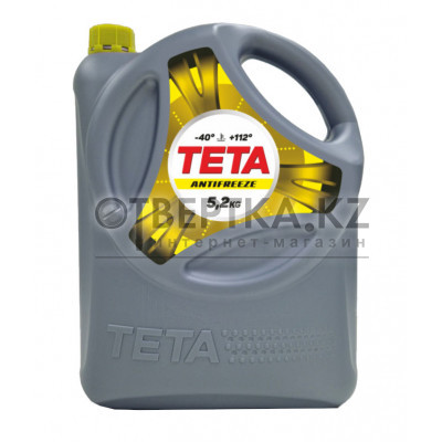 Антифриз TETA PLUS 5 кг желтый TETA_PLUS_5kg_yellow