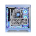 Компьютерный корпус Thermaltake CTE E600 MX Hydrangea Blue без Б/П CA-1Y3-00MFWN-00