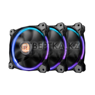 Кулер для компьютерного корпуса Thermaltake Riing 14 LED RGB 256 Colors (3-Fan Pack) CL-F043-PL14SW-B