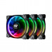 Кулер для компьютерного корпуса Thermaltake Riing Plus 14 RGB Radiator Fan TT Premium Edition (3-Fan CL-F056-PL14SW-A