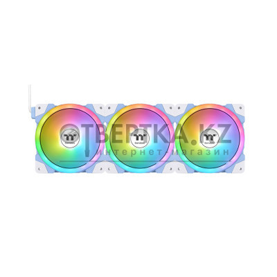 Кулер для компьютерного корпуса Thermaltake SWAFAN EX12 ARGB Sync 3 Pack Hydrangea Blue CL-F183-PL12BU-A