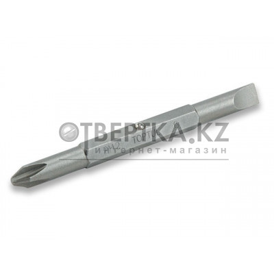 Насадка двухсторонняя PH1/SL5mm 75мм TOPTUL FKAA0105