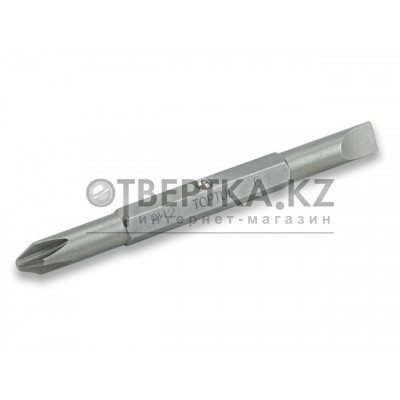 Насадка двухсторонняя PH2/SL6mm 75мм TOPTUL FKAA0206