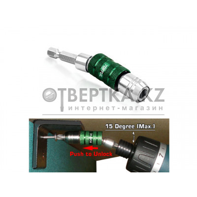 Универсальный магнитный держатель д/бит поворотн. 1/4" TOPTUL FTGA0808