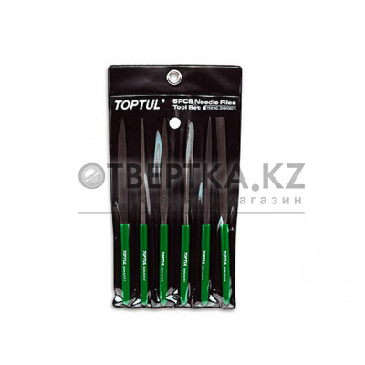 Набор надфилей 6шт. TOPTUL GNBA0601