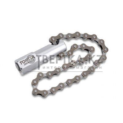 Съемник масляных фильтров цепной d120мм TOPTUL JDDA1612