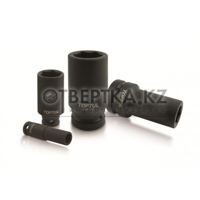 Головка ударн. 1" 41мм 6гр. глубокая TOPTUL KABE3241