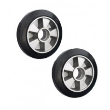 Колесо резиновое 200х50 мм без подшипника для тележек гидравлических BF/WB/RHP