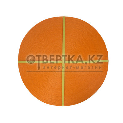 Лента текстильная для ремней TOR 35 мм 3000 кг (оранжевый) (Q) 1000938