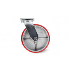 Колесо большегрузное поворотное SCp 55 125 мм полиуретановое (F)