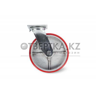 Колесо большегрузное поворотное SCp 55 125 мм полиуретановое (F)