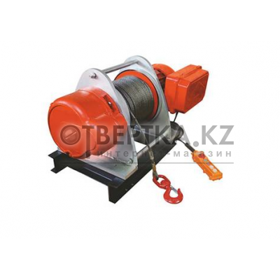 Лебедка электрическая 1500кг  70м с канатом 380В TOR KDJ PRO 1004484