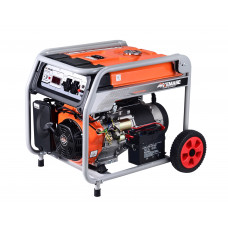 Генератор бензиновый 3,3 кВт 220В 16 л с электростартером и колесами TOR KM4800H в Актобе