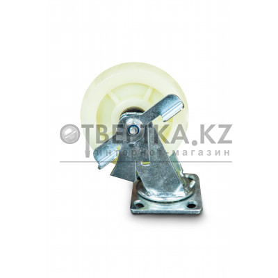 Колесо большегрузное поворотное SCdnb 63 150 мм полипропиленовое с тормозом 1024224