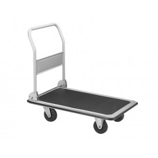 Тележка платформенная 600 кг TOR PH600 (720х470) со складной ручкой (пластиковые колеса 100 мм)