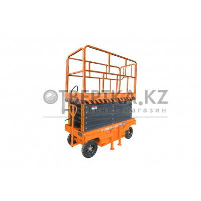 Подъемник ножничный передвижной 500 кг 12/14 м TOR SJY-0,5-12 AC 380В сетевой (G) 1026546