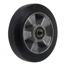 Колесо резиновое 160х50 мм с подшипником для тележек гидравлических JC/DF-III/DB/BFC