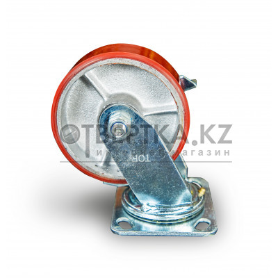 Колесо большегрузное поворотное TOR SCpb 55 с тормозом (N) 1024152