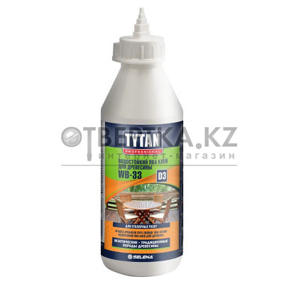 Клей ПВА водостойкий для дерева TYTAN Professional D3 WВ-33 200 мл 10044794