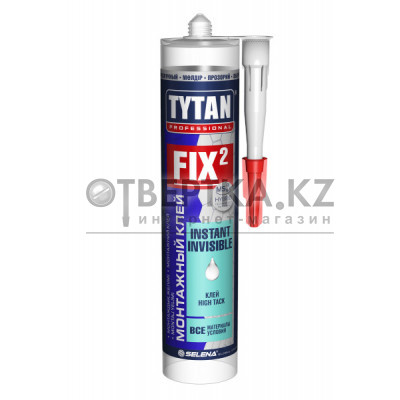 Клей монтажный TYTAN FIX2 INSTANT INVISIBLE 290 мл