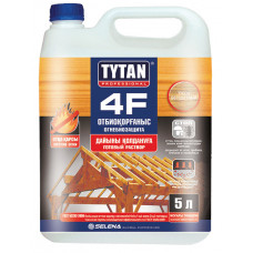 Огнебиозащита (готовый раствор) TYTAN 4F 10л красный в Алматы