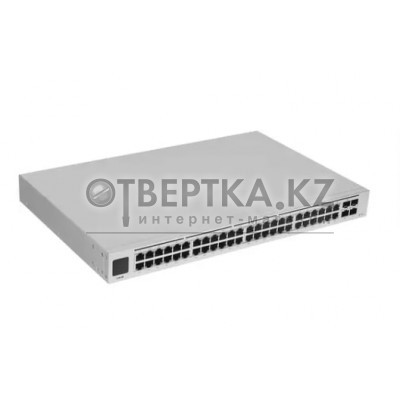 Коммутатор Ubiquiti UniFi 48Port Gigabit Switch with PoE and SFP USW-48-POE-EU