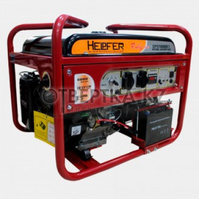Бензиновый генератор Helpfer SPG 8600 (эл. стартер)