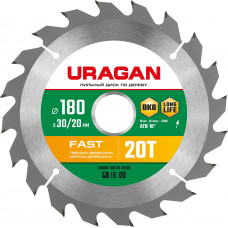 Пильный диск URAGAN Fast 36800-180-30-20 в Павлодаре