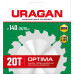 Пильный диск URAGAN Optima 36801-140-20-20 36801-140-20-20_z01