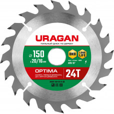 Пильный диск URAGAN Optima 36801-150-20-24
