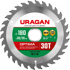 Пильный диск URAGAN Optima 36801-180-30-30 в Павлодаре