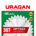 Пильный диск URAGAN Optima 36801-180-30-30 36801-180-30-30_z01