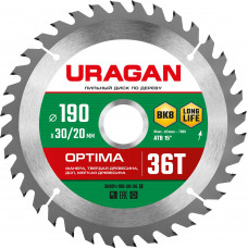 Пильный диск URAGAN Optima 36801-190-30-36 в Павлодаре