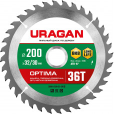Пильный диск URAGAN Optima 36801-200-32-36