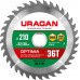 Пильный диск URAGAN Optima 36801-210-32-36 36801-210-32-36_z01