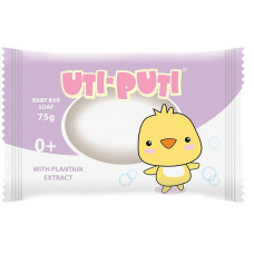 Мыло детское с экстрактом подорожника 75гр Утка УТИ-ПУТИ 4820023363700