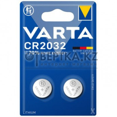 Батарейка VARTA Lithium CR2032 3V (2 шт)