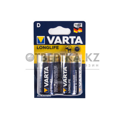Батарейка VARTA Longlife Mono 1.5V - LR20/D LR20 Longlife