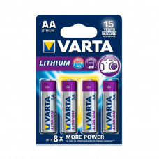 Батарейка VARTA Prof Фото 1.5V LR6/AA 4 шт. в блистере в Актобе