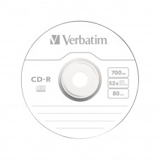 Диск CD-R Verbatim (43432) 700MB 25штук Незаписанный в Актобе