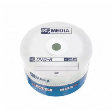 Диск DVD-R MyMedia (69202) 4.7GB 50штук Printable Незаписанный в Шымкенте