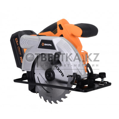 Дисковая пила аккумуляторная Вихрь АДП-165/20Li 72/11/18