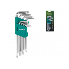 Набор ключей Torx T10-T50 9шт длинных ВОЛАТ в Актау