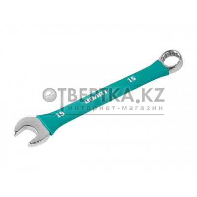 Ключ комбинированный 15мм в прорезиненной оплетке ВОЛАТ 16060-15
