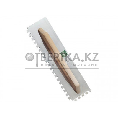 Гладилка швейц.нерж.с дер.ручкой 130х480мм зуб 10x10мм ВОЛАТ 28100-1310