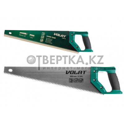 Ножовка по дереву 450мм 4 TPI ВОЛАТ 42080-45