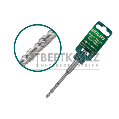 6х50х110 мм бур (сверло) SDS-plus S4 ВОЛАТ 82106-110